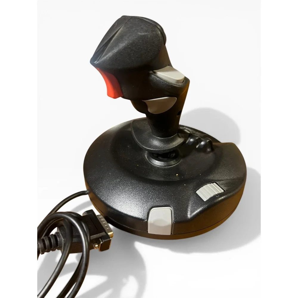 Gravis Blackhawk Joystick Vintage PC‎ Game Port Flight Stick Controller Black